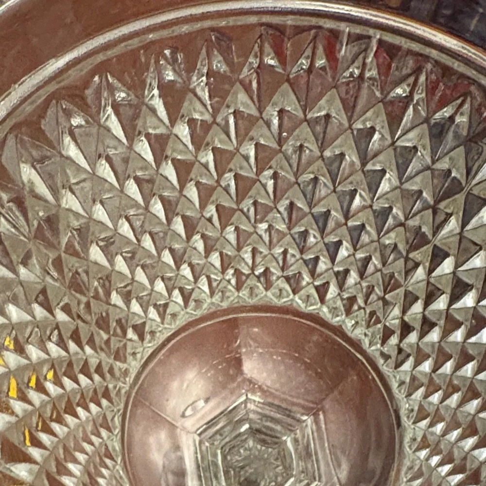 Elegant Crystal Candy Dish with Lid - Picture 9 of 9